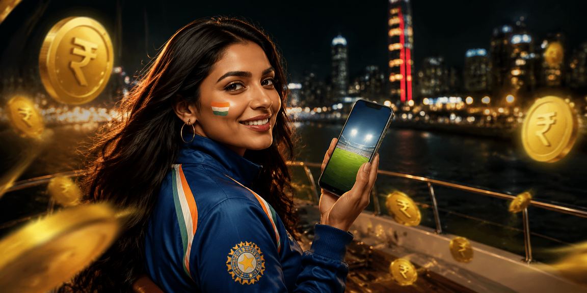 Indian cricket fans enjoying live IPL betting via smartphone